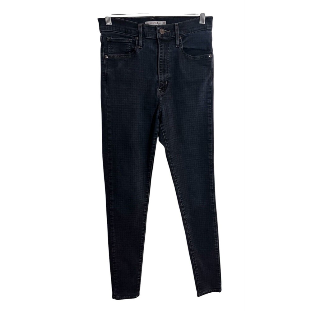 Levi's Women's Mile High Super Skinny Jeans - pinstripe - Size 28